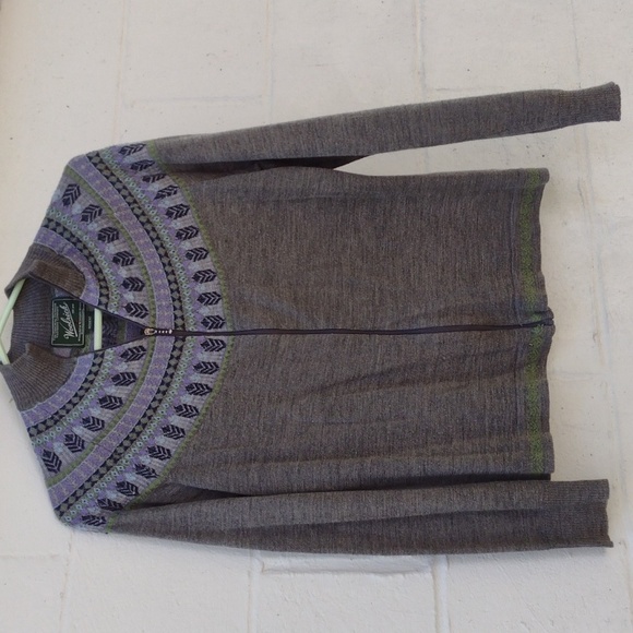 Vintage Woolrich Sweater Zipper Cardigan - Picture 1 of 7